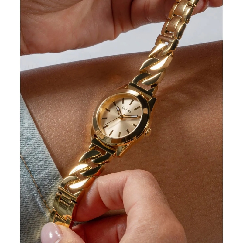 Guess Quarzuhr Quarz-Analoguhr Serena gold(Image 2)