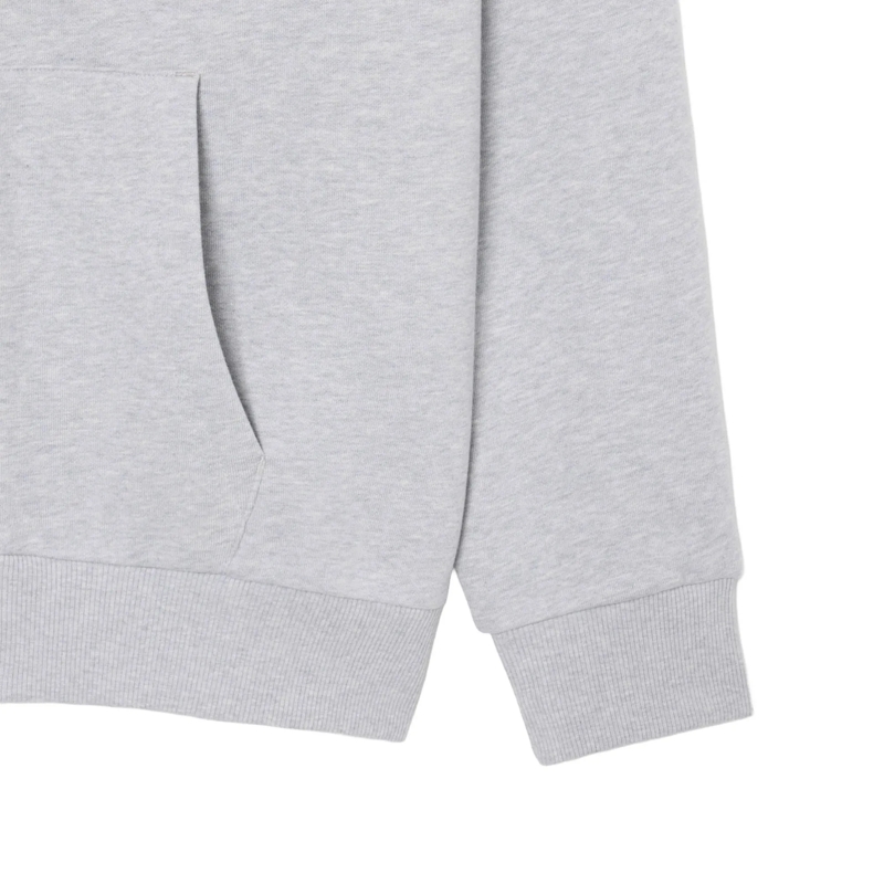 Lacoste  LACOSTE Herren Sweatjacke. Basic Zip-Jacke mit kle grau(Image 2)