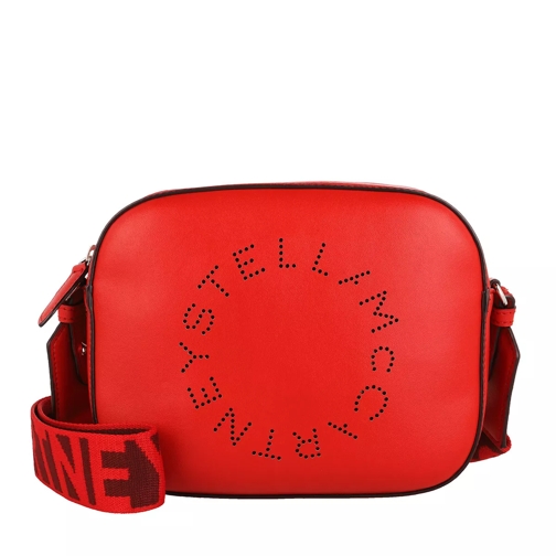 Stella McCartney Mini Camera Bag Red Amore Borsetta a tracolla