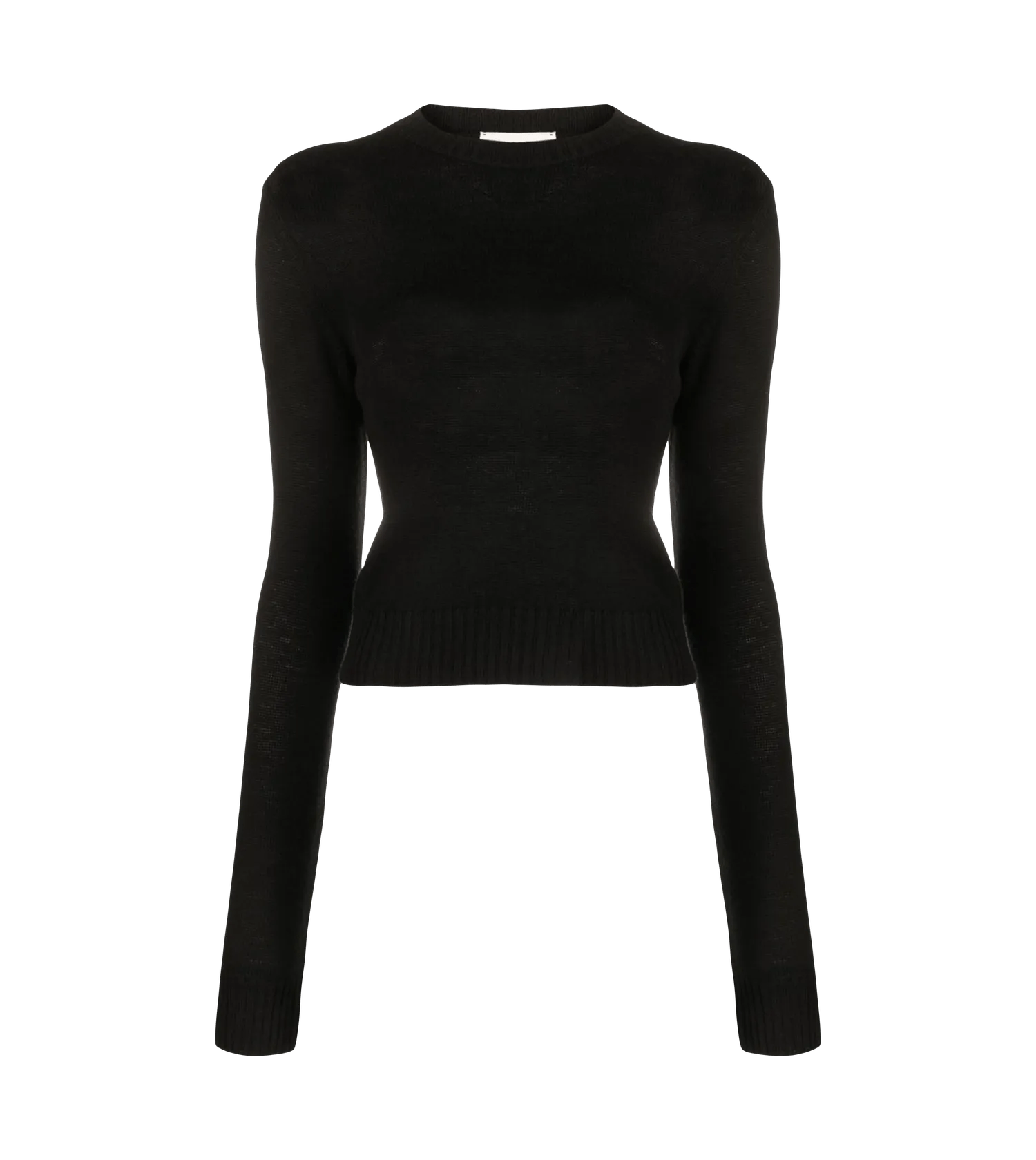 Jil Sander - Feinstrickpullover mit Rundhalsausschnitt - Größe 38 - multi