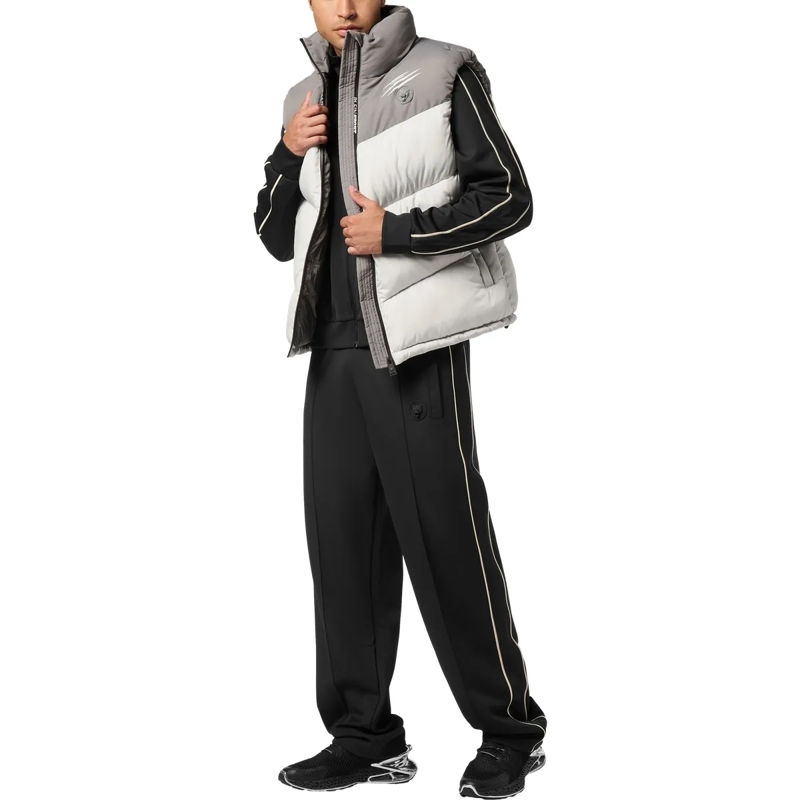 Plein Sport Weste Kurze Weste hell-grau(Image 4)