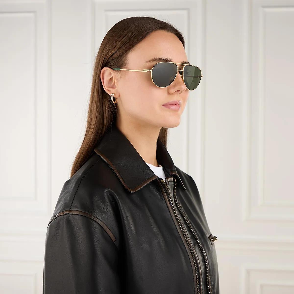 BOTTEGA VENETA BV1302S with signature green case Bottega Veneta® BV1302S Aviator Sunglasses - EuroOptica main image 2