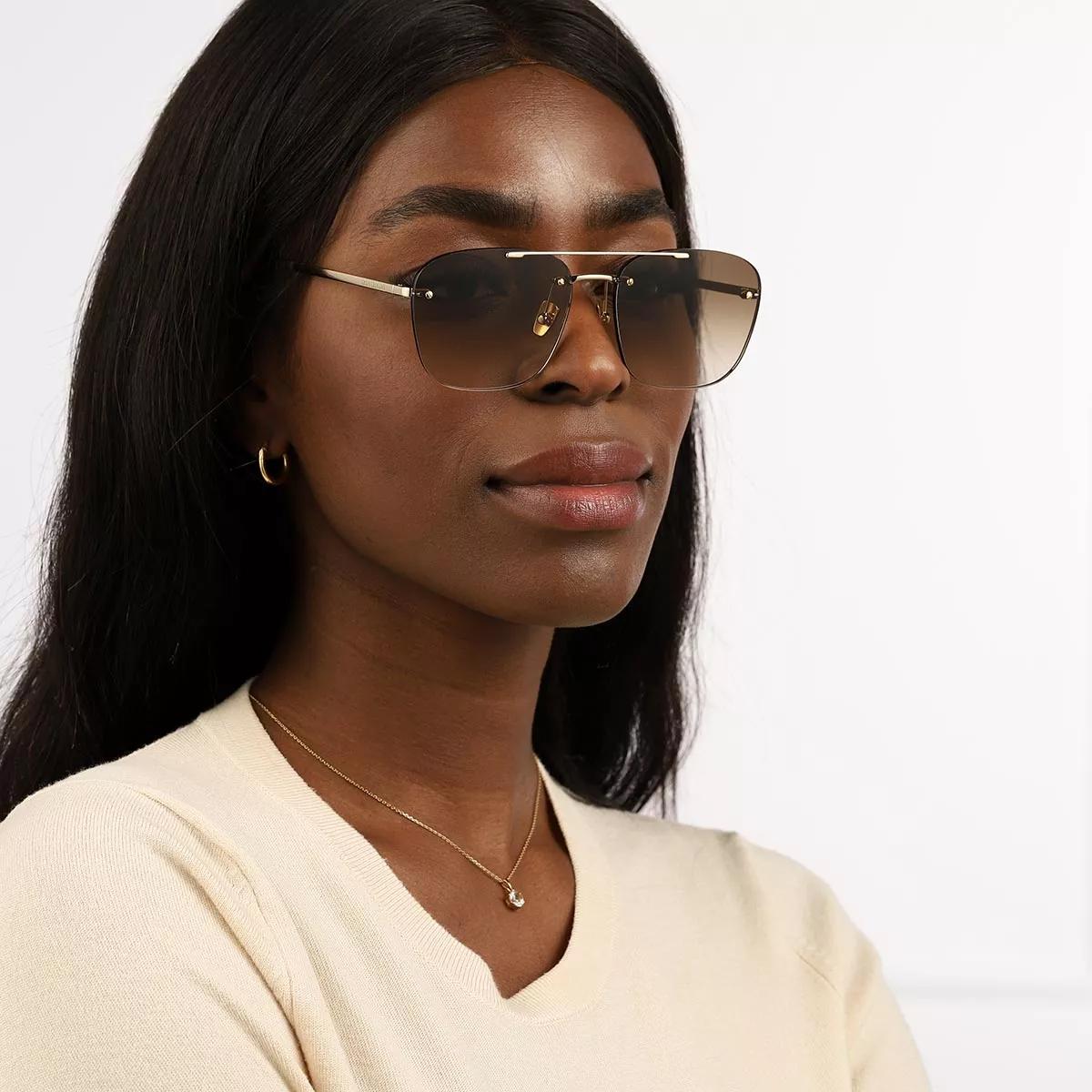 Yves Saint Laurent - SL 309 Rimless Sunglasses - Light Gold