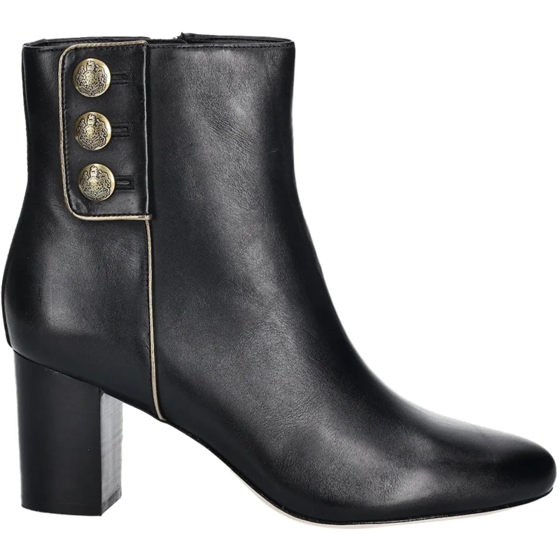 Lauren Ralph Lauren Stiefel Kenndi Bt Hl-Boots-Bootie Black/Antique Gold