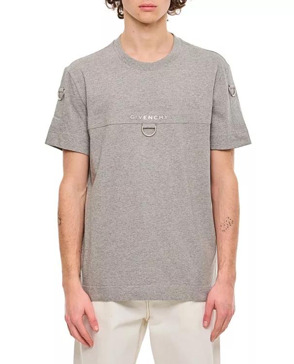 Givenchy - Slim Fit Hardware Tshirt - Größe S - gray