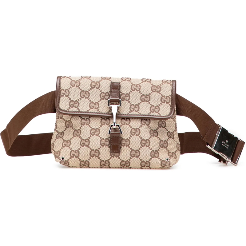 Gucci Sac de ceinture GG Canvas Jackie Belt Bag braun
