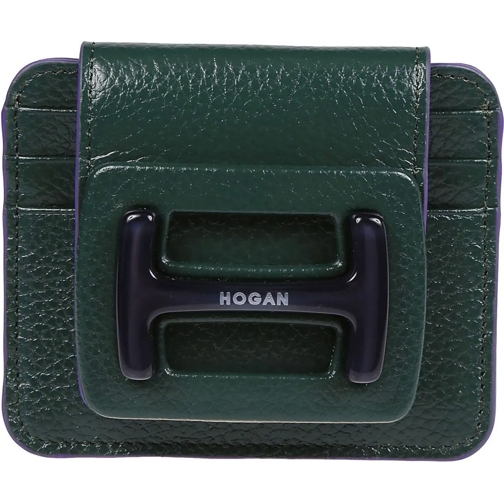 Hogan Porte-monnaie H-bag Credit Card Holder Green grün