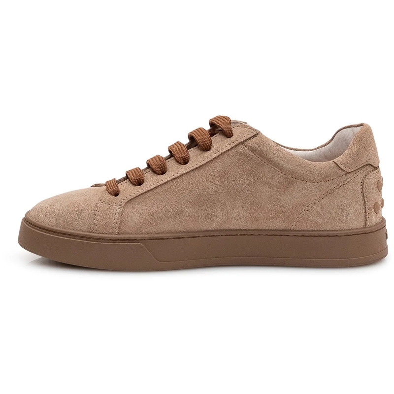 Tod's Low-Top-Sneaker Sneakers Allacciata Cassetta taupe(Image 4)