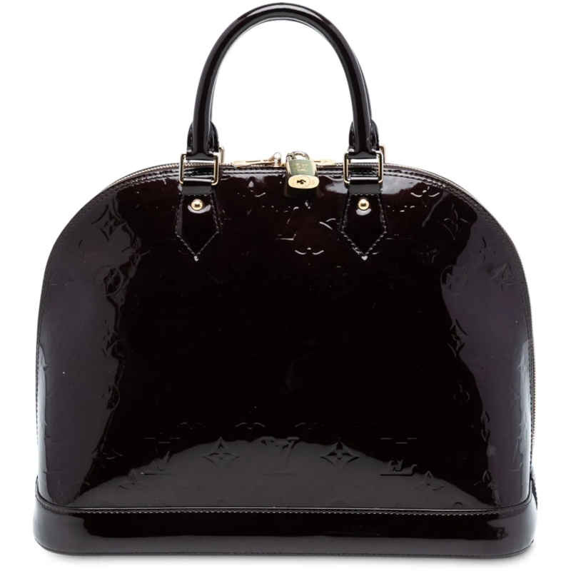 Louis Vuitton Tote Monogram Vernis Alma MM lila