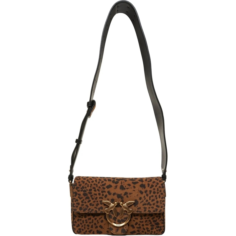 Pinko Sac à bandoulière Crossbody bag 'Love One Slouchy' braun