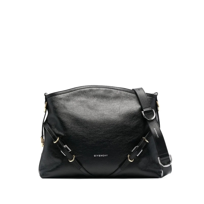 Givenchy Schultertasche Black Calfskin Leather Shoulder Bag Black