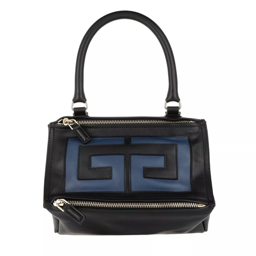 Givenchy Pandora Shoulder Bag Small Calf Leather Black Satchel