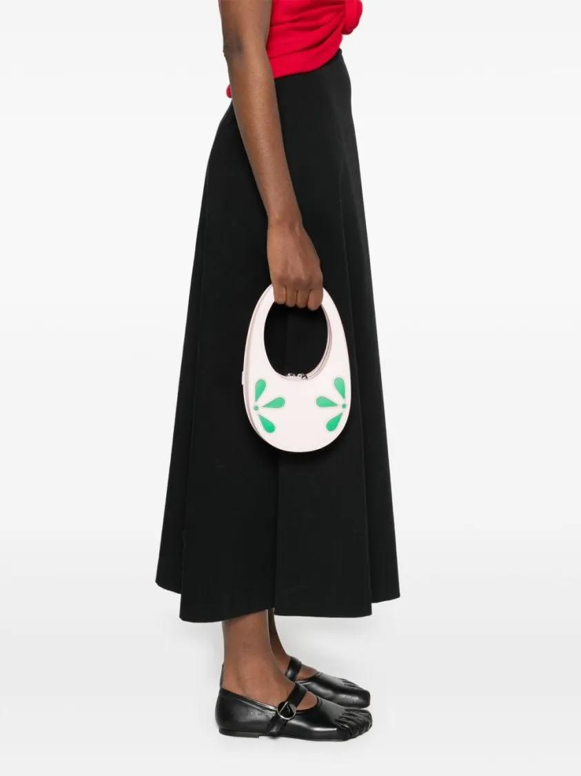 Coperni Crossbody bags Petal Swipe Mini Bag in roze