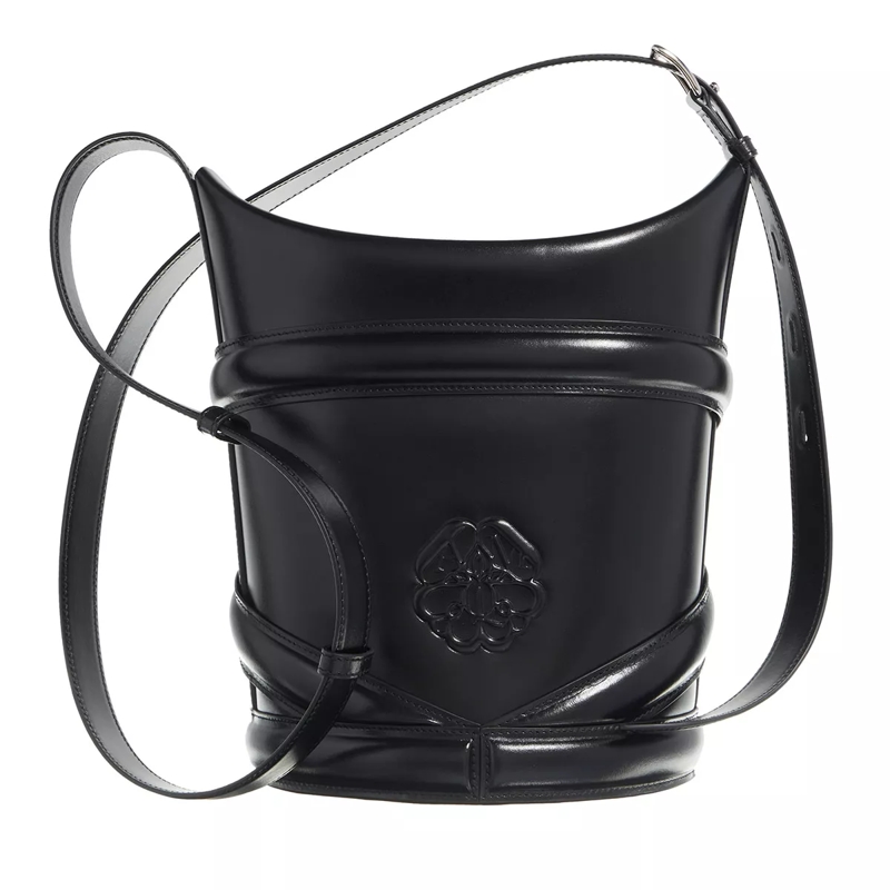 Alexander McQueen Sac reporter The Curve Bag Black