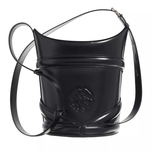 Alexander McQueen The Curve Bag Black Bucket bag