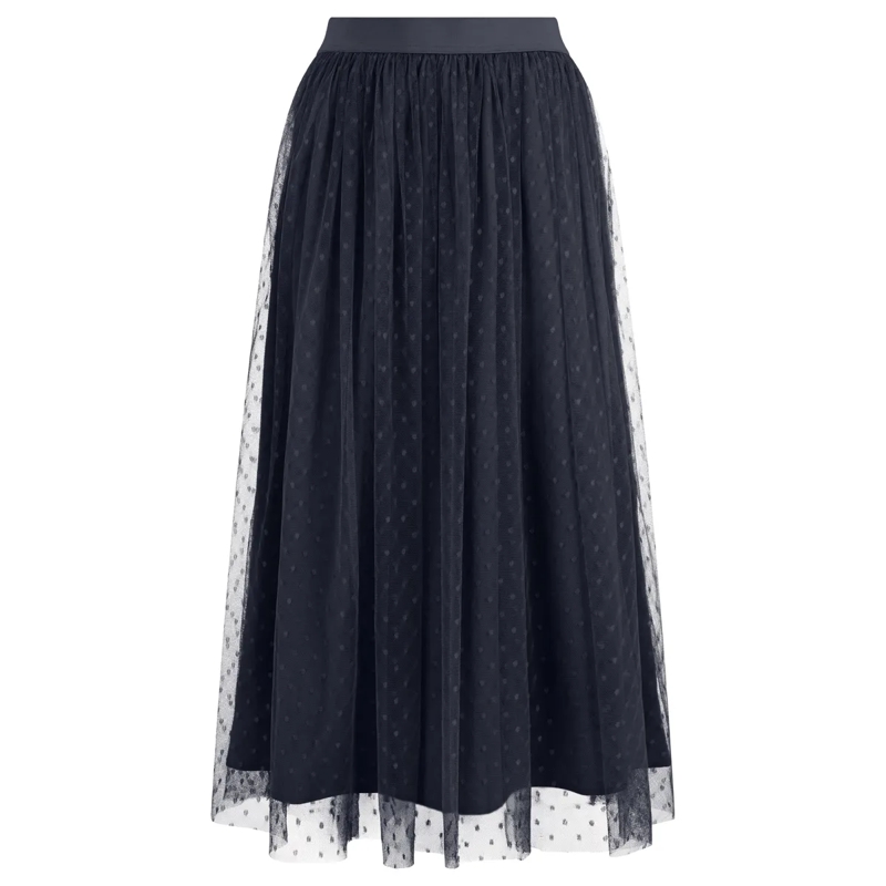 Apart Maxirock Tüllrock dunkel-blau