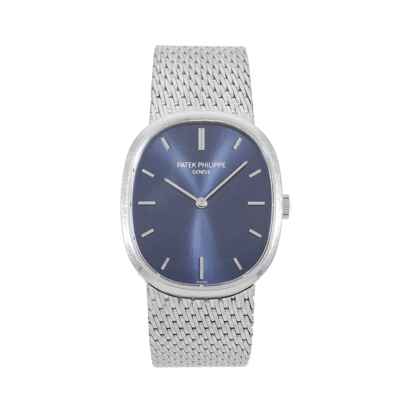 Patek Philippe Mechanische Uhr Ellipse Blau(Image 2)