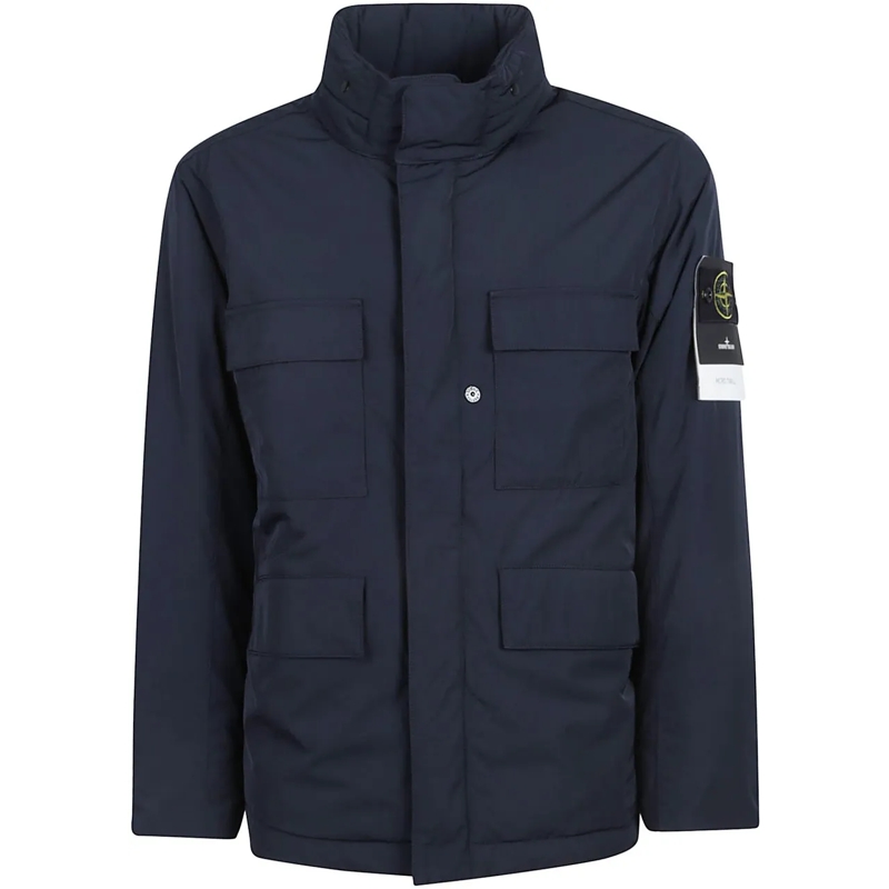 Stone Island Doudoune Field Jacket Blue blau