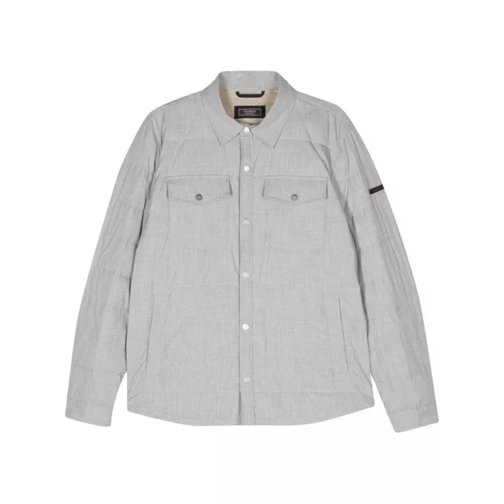 Peserico Padded Shirt Jacket Grey 