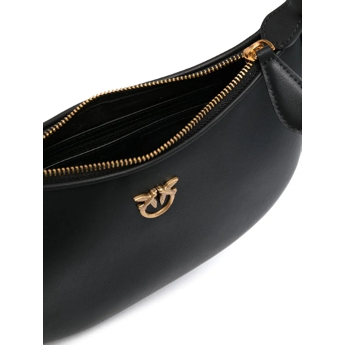 PINKO Schultertasche Mini Leather Shoulder Bag Black