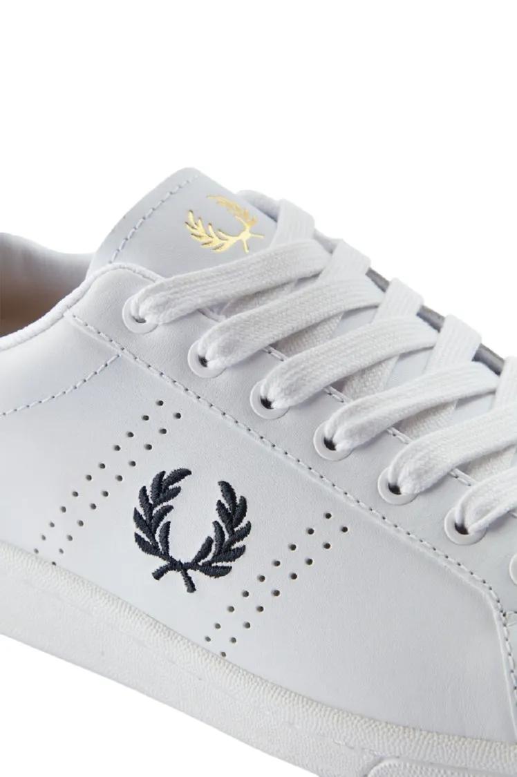Thumbnail - Fred Perry Low-Top Sneaker - White Tennis Shoe - Gr. 8 - in Weiß - für Damen