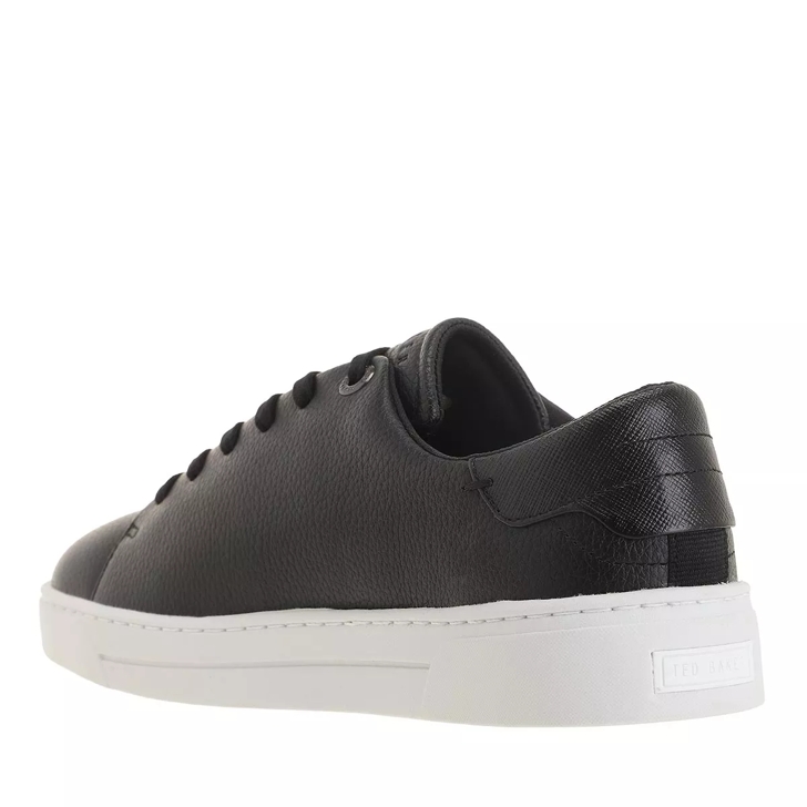 Ted Baker Kimmii Tumbled Leather Trainer black Low Top Sneaker