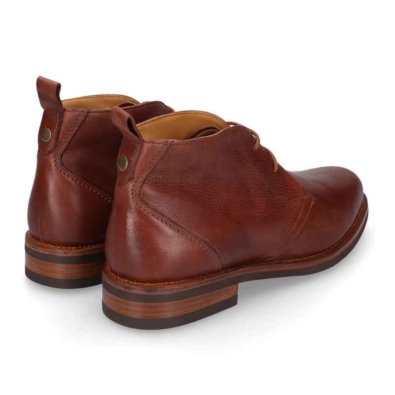 Heinrich Dinkelacker Schnürstiefel George Boots Genf Plain N mittel-braun(Image 3)