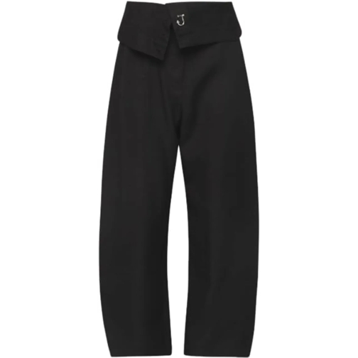 J.W.Anderson  Fold Over Trousers Black schwarz