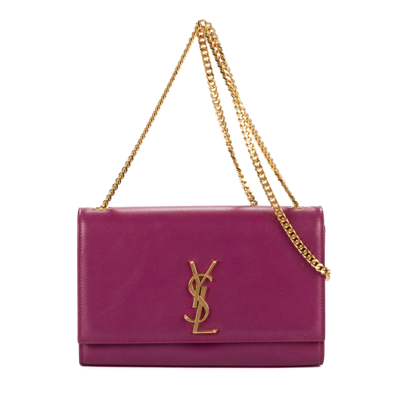 Saint Laurent Crossbody Bag Kate Tassel Medium lila