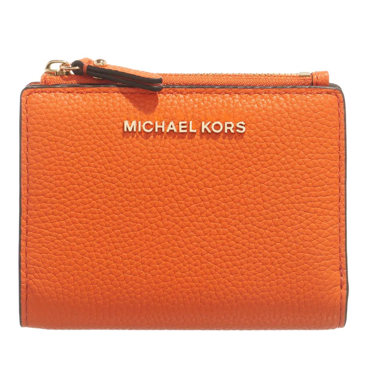 Michael Kors Medium Snap Billfold Apricot BiFold Wallet