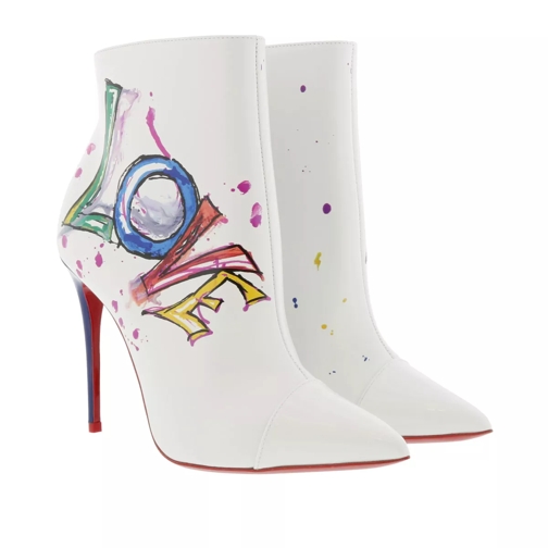 Christian Louboutin Boots In Love White Low-Top Sneaker