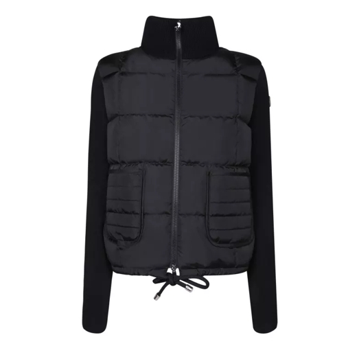 Moncler Knitted Long Sleeves Cardigan Black 