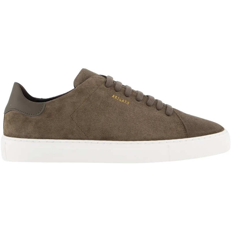 Axel Arigato Low-Top-Sneaker Heren Clean 90 Suede Sneaker Bruin braun