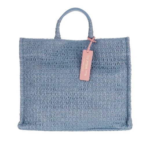 Coccinelle Handbag Straw Fabric Fourre-tout