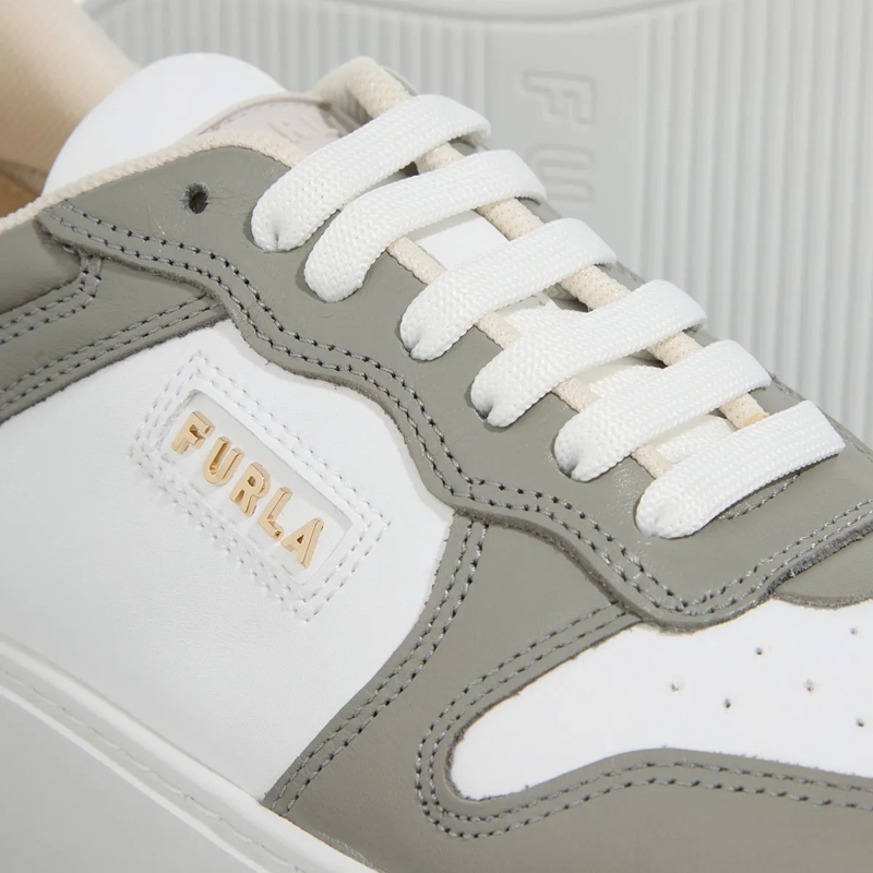 Furla Lage-top sneaker Furlasport Lace-Up Sneaker T.30 Agave+Talco(Image 7)