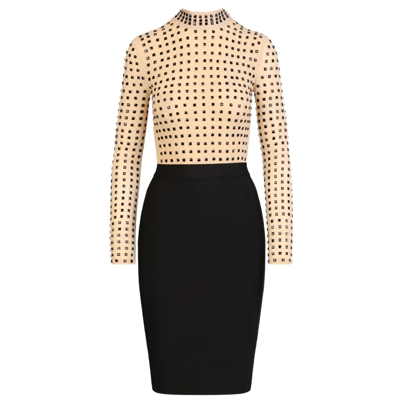 Kraimod Abendkleid Bandagekleid schwarz