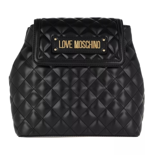 Love Moschino Quilted Nappa Pu Backpack Nero Backpack
