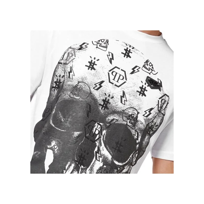 Philipp Plein T-Shirt T-Shirt Skull weiss(Image 4)