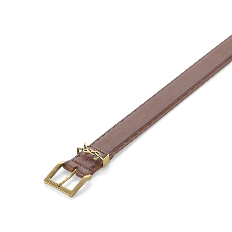 Saint Laurent Ceinture Gürtel aus Leder braun(Image 2)