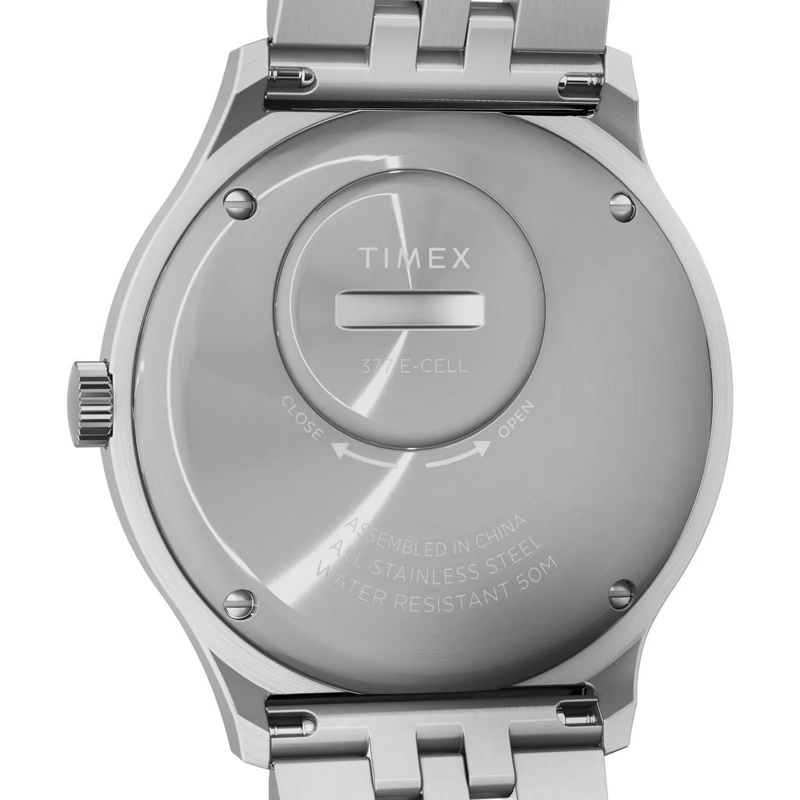 Timex Automatikuhr Quarz-Analoguhr Q Timex Reissue Dégradé grau (Image 4)