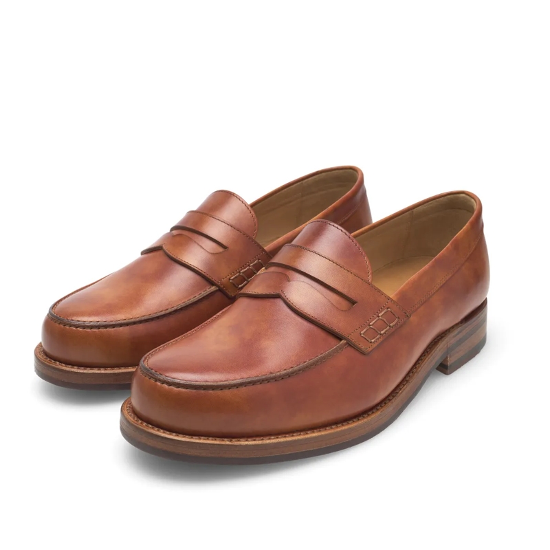 Heinrich Dinkelacker Loafer Loafer Janosh K Plain TC cognac(Image 2)