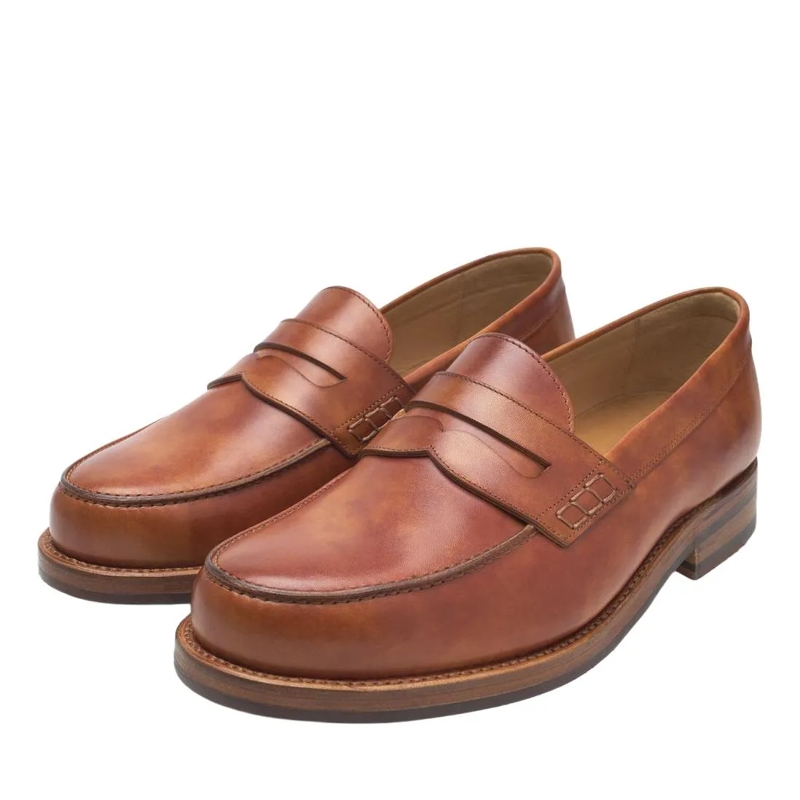 Heinrich Dinkelacker Loafer Loafer Janosh K Plain TC cognac(Image 2)