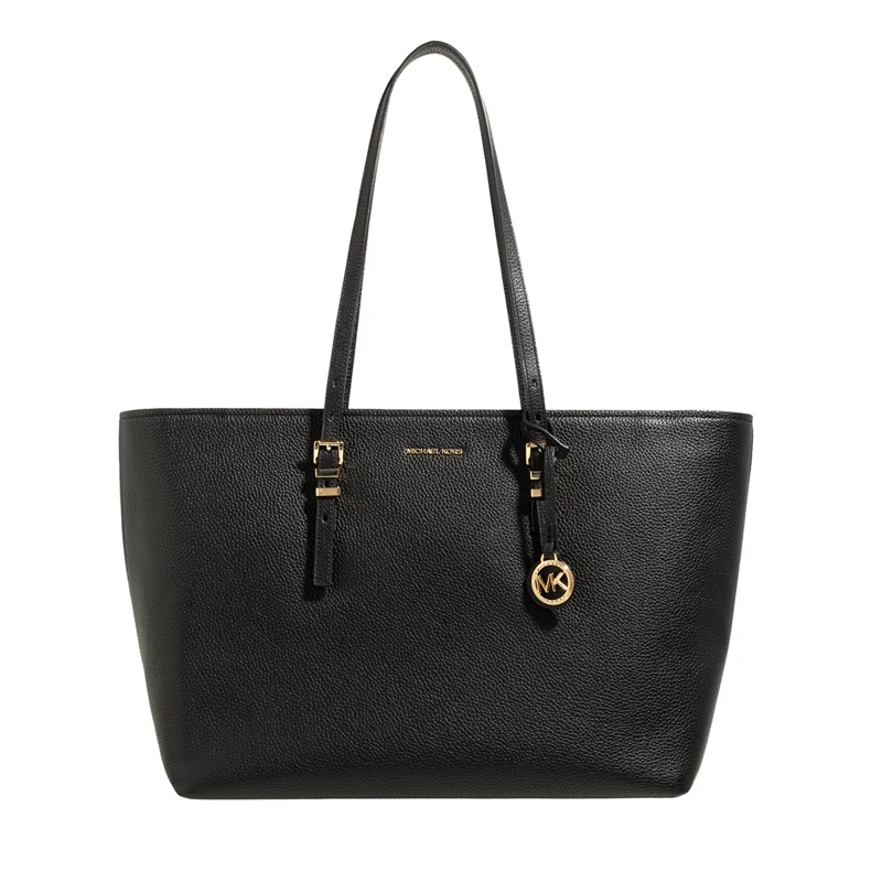 MICHAEL Michael Kors Shopper Quinn Lg Ew Tz Tote Black