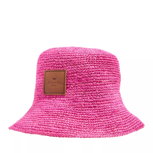 WEEKEND Max Mara Aquile Fuxia Straw Hat
