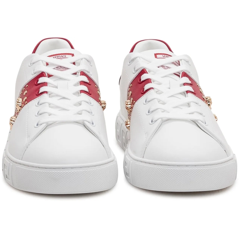 Versace Low-Top-Sneaker Sneakers Greca weiß(Image 2)