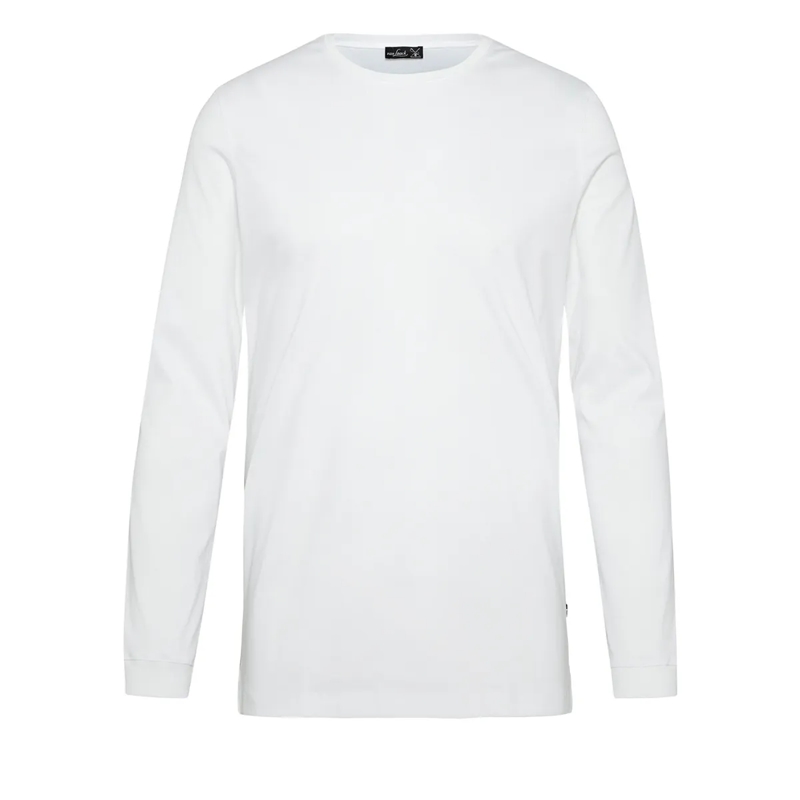 VAN LAACK T-Shirt Longsleeves Polo Uni schwarz