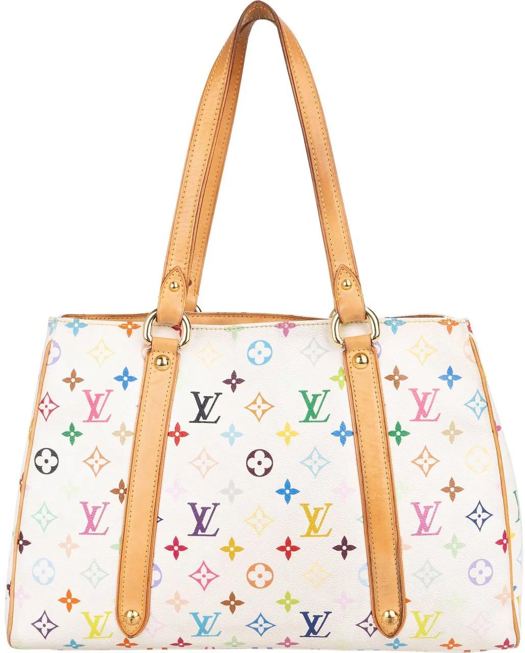 Thumbnail - Louis Vuitton Crossbody Bags - Louis Vuitton Murakami Multicolor Aurelia Shoulder - Gr. unisize - in Weiß - für Damen