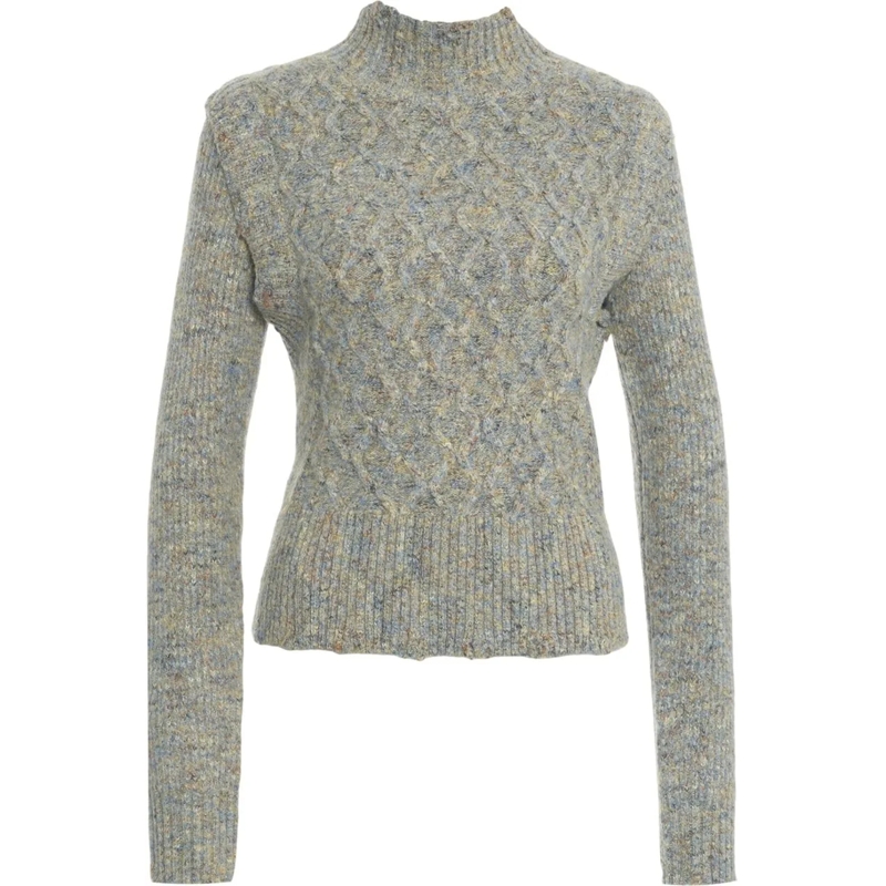 Pinko  Cable-knit sweater 'Proud Mary' mehrfarbig