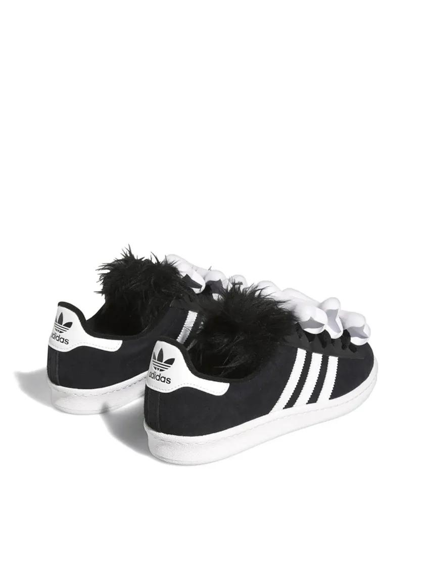 Thumbnail - Adidas Low-Top Sneaker - Campus 80 X Jeremy Scott Bones Sneakers - Gr. 42,5 (EU) - in Schwarz - für Damen