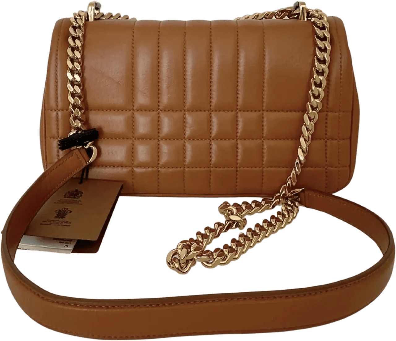 Burberry Hobo Bags - Burberry kleine Lola Handtasche Leder braun / unge - Gr. unisize - in Braun - für Damen